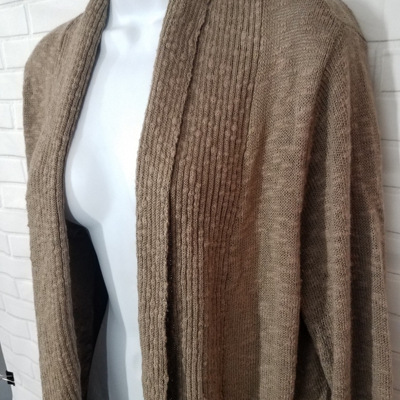 Kenneth Cole New York Open Cardigan Sweater - Picture 2 of 4